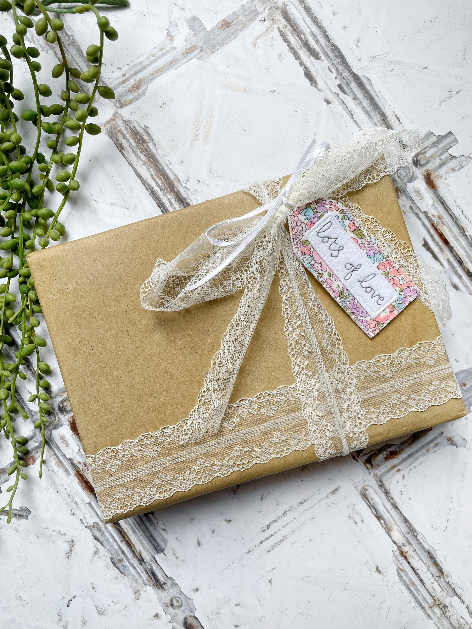 Personalised Liberty Reusable Gift Tag | Tink and Reu