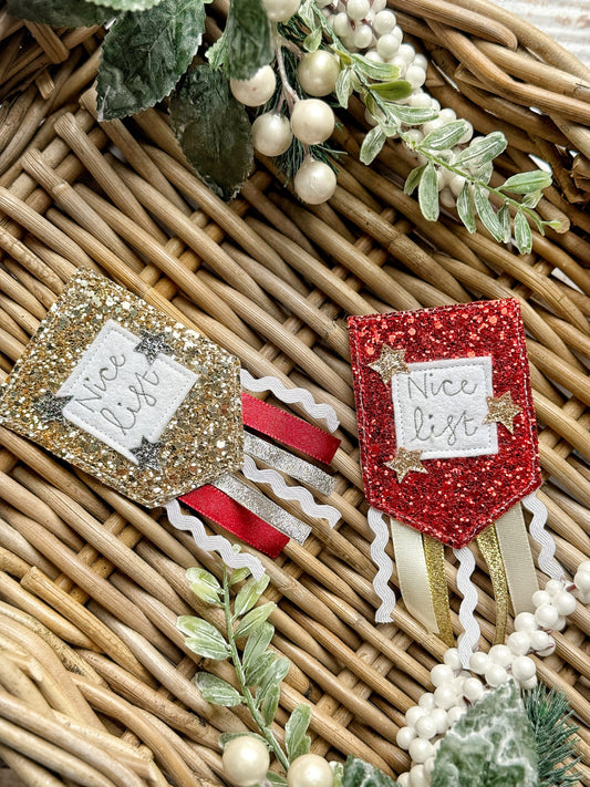 Nice List Badge | Tink and Reu