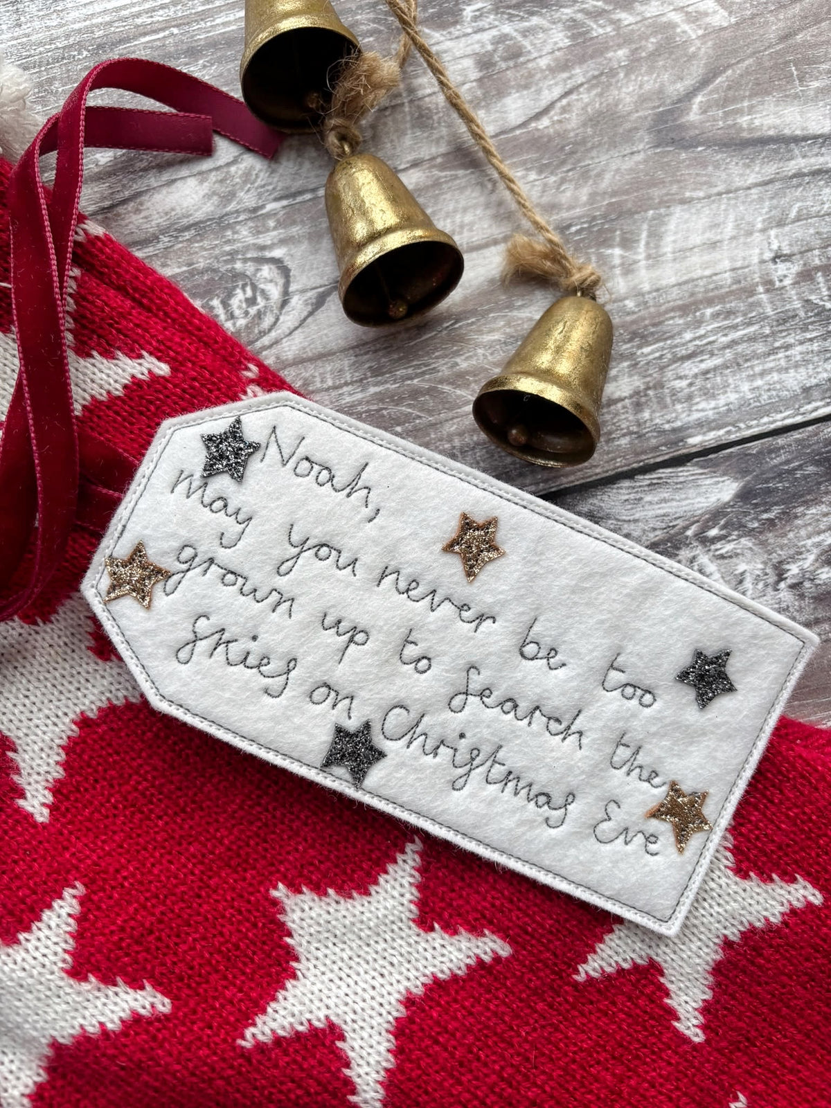 Christmas Eve Parcel Tag 
