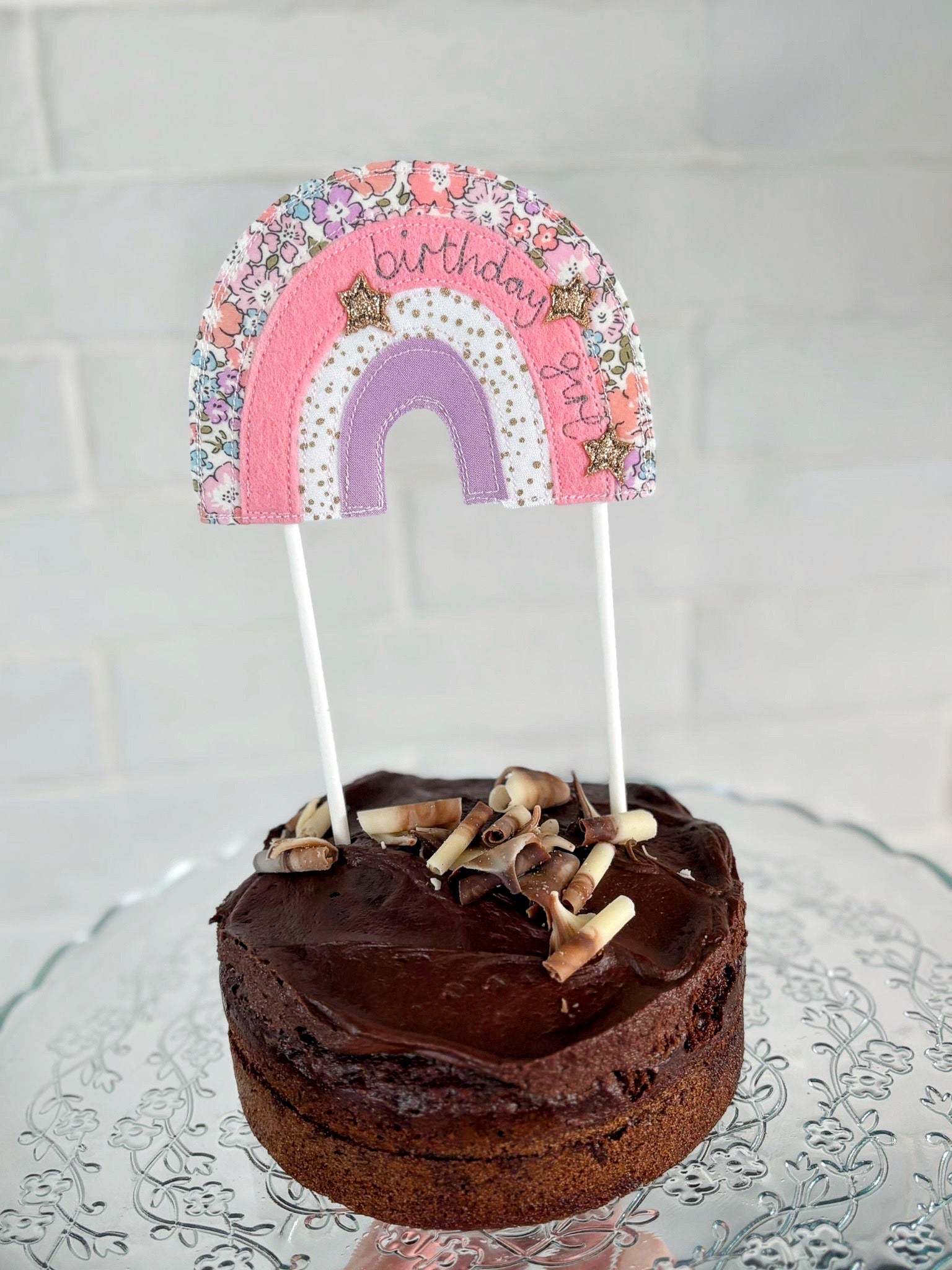 Liberty Rainbow Celebration Cake Topper | Tink and Reu