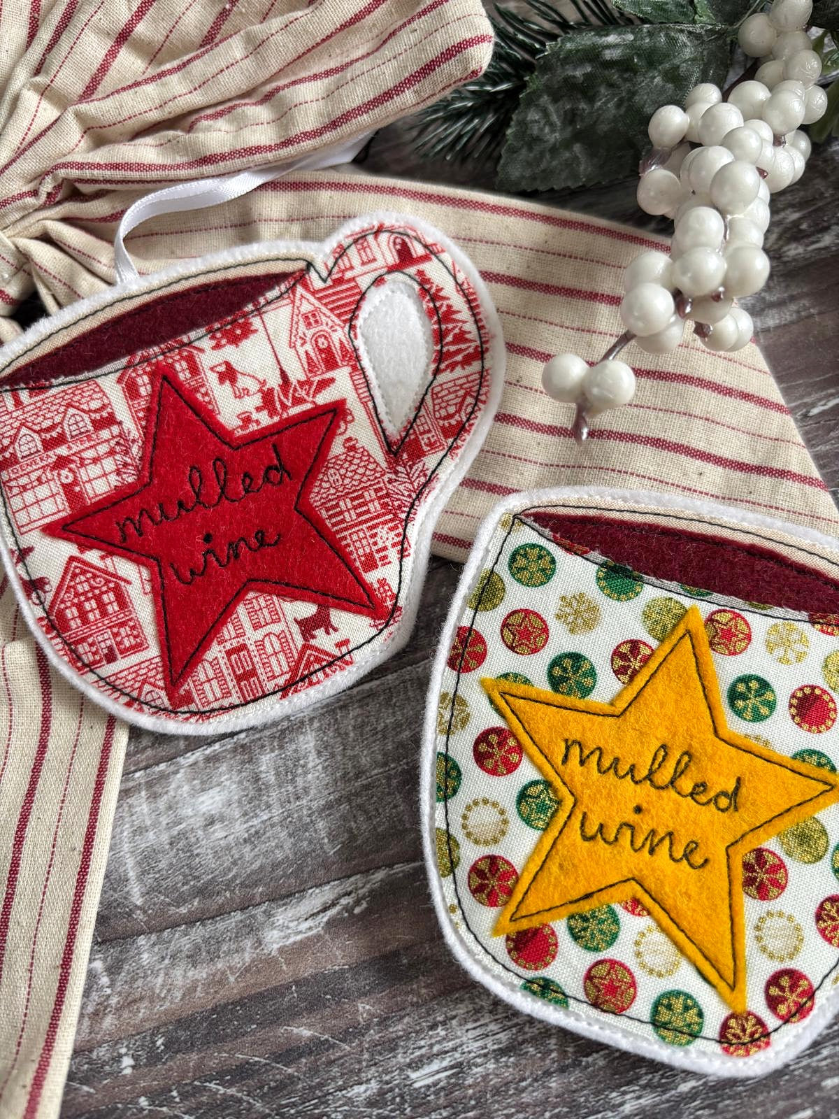 Mulled Wine Christmas Tree Decoration