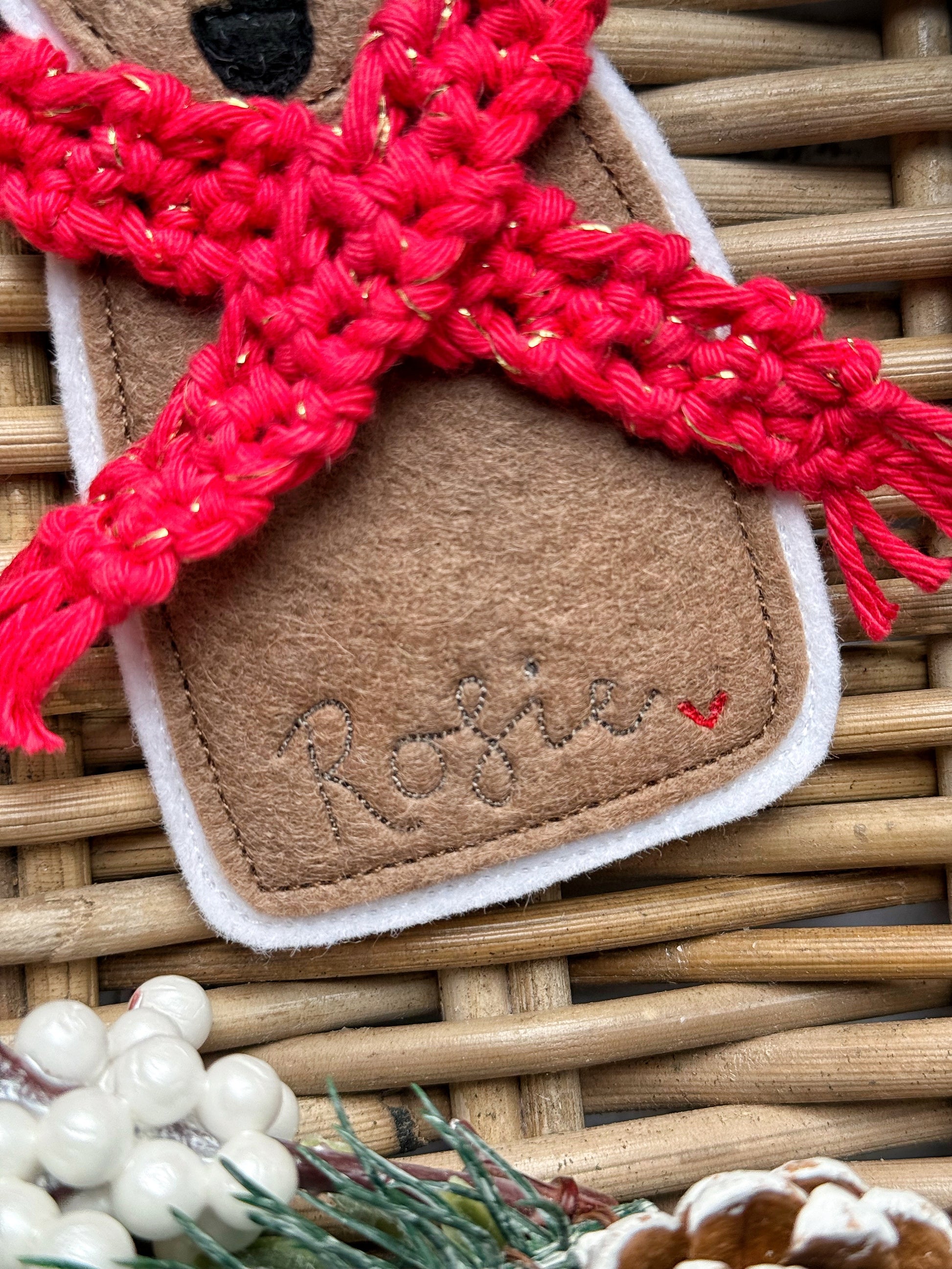 Christmas Reindeer Decoration | Tink and Reu