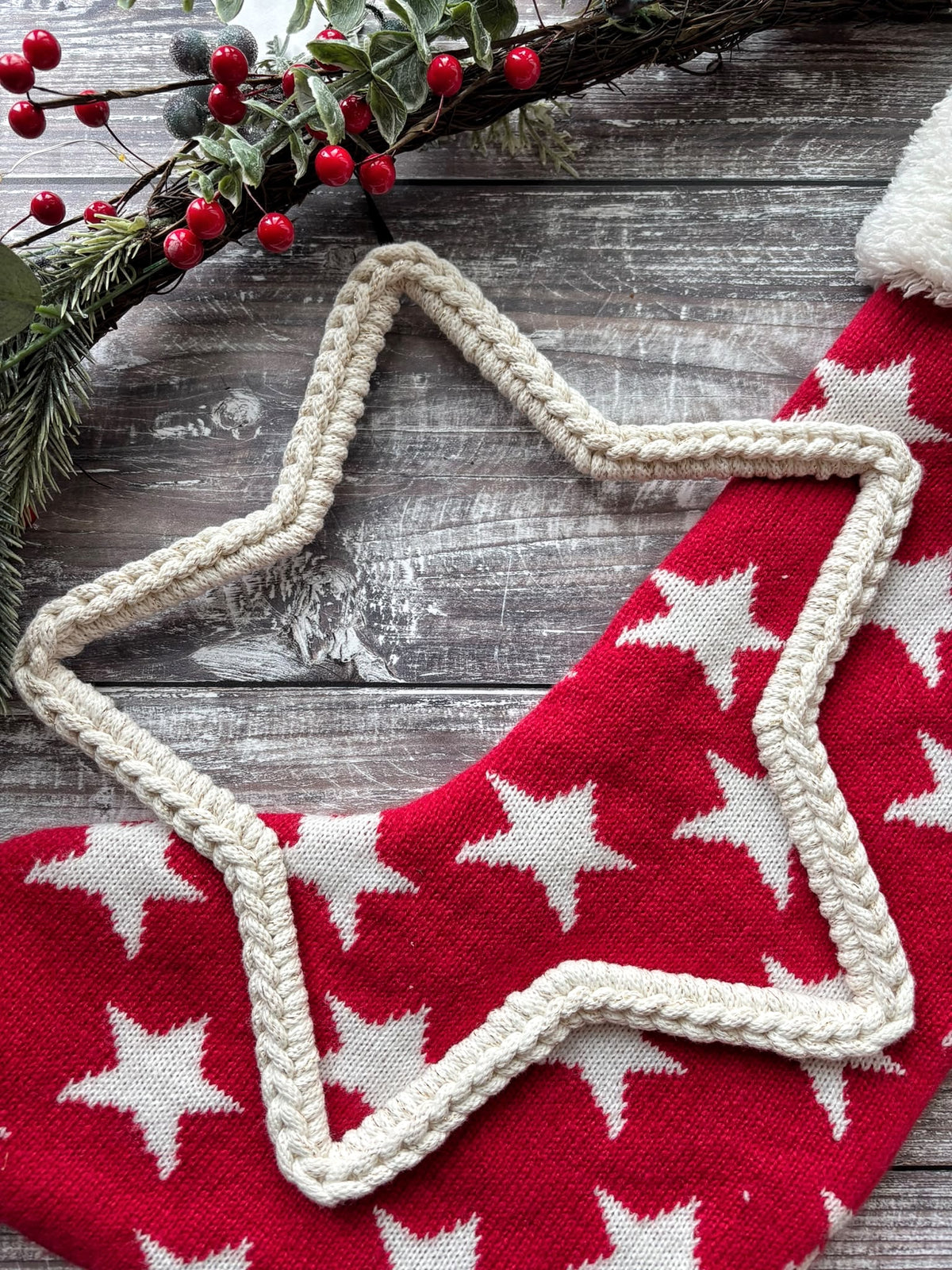 Crochet Star Hanging Decoration 
