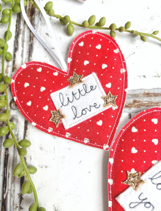 Little Love Heart Decoration | Tink and Reu