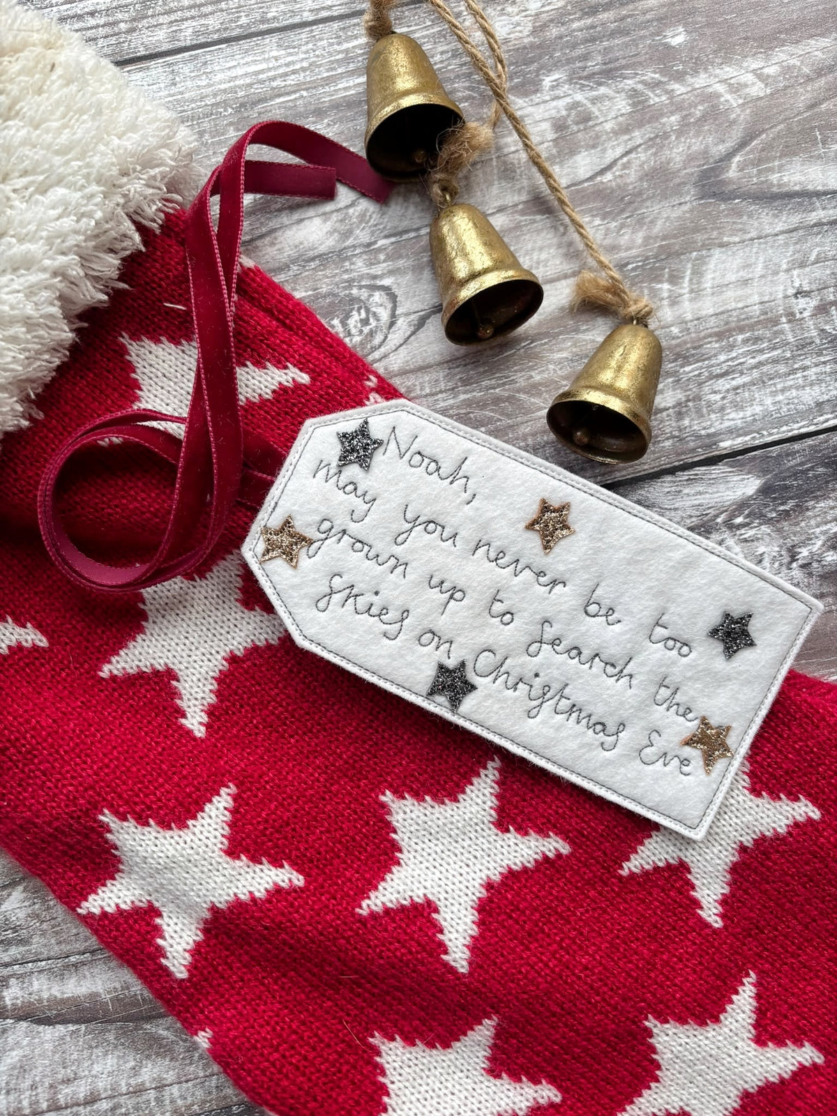 Christmas Eve Parcel Tag 
