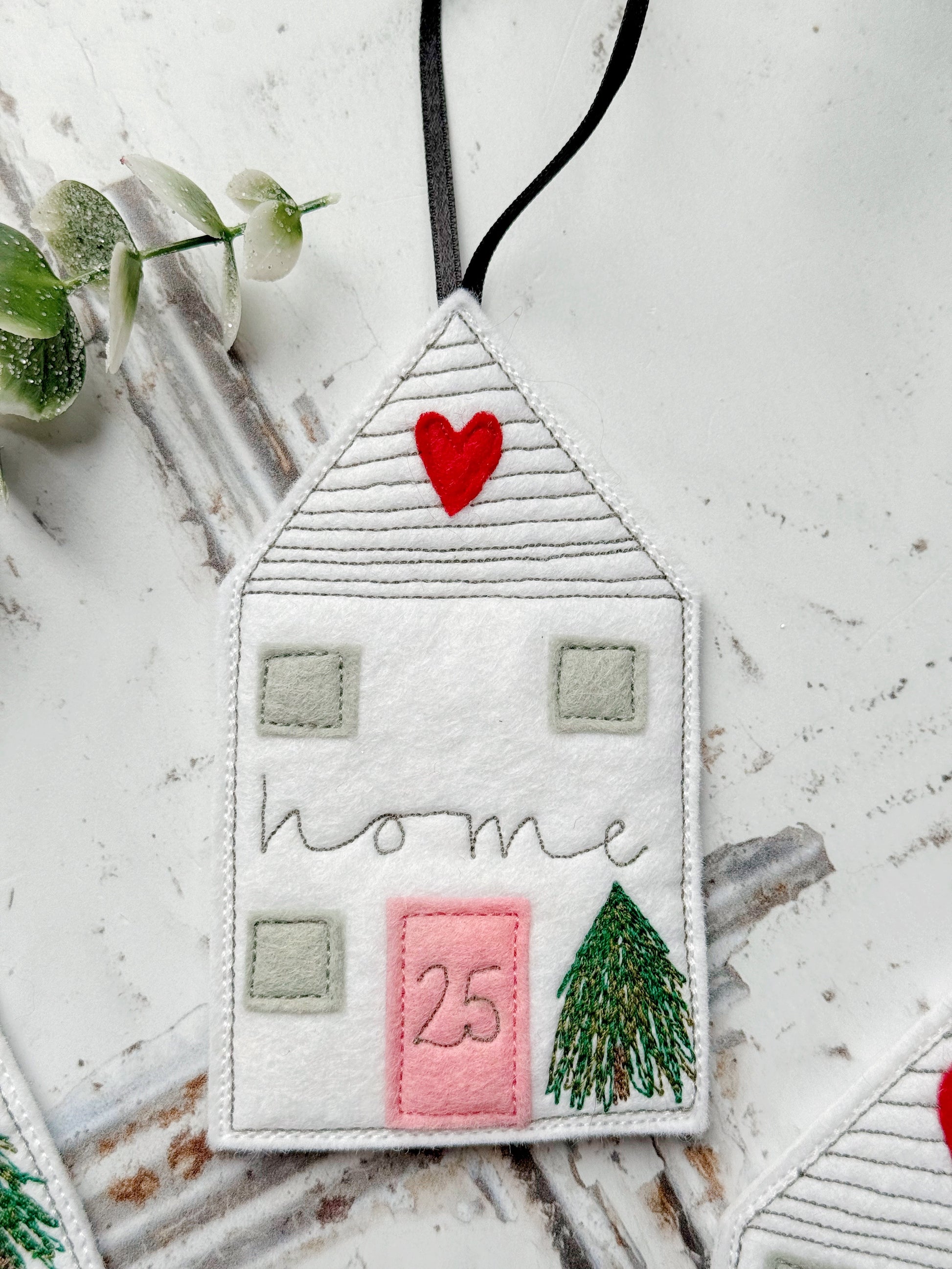 Personalised Scandi Festive House | Tink and Reu 