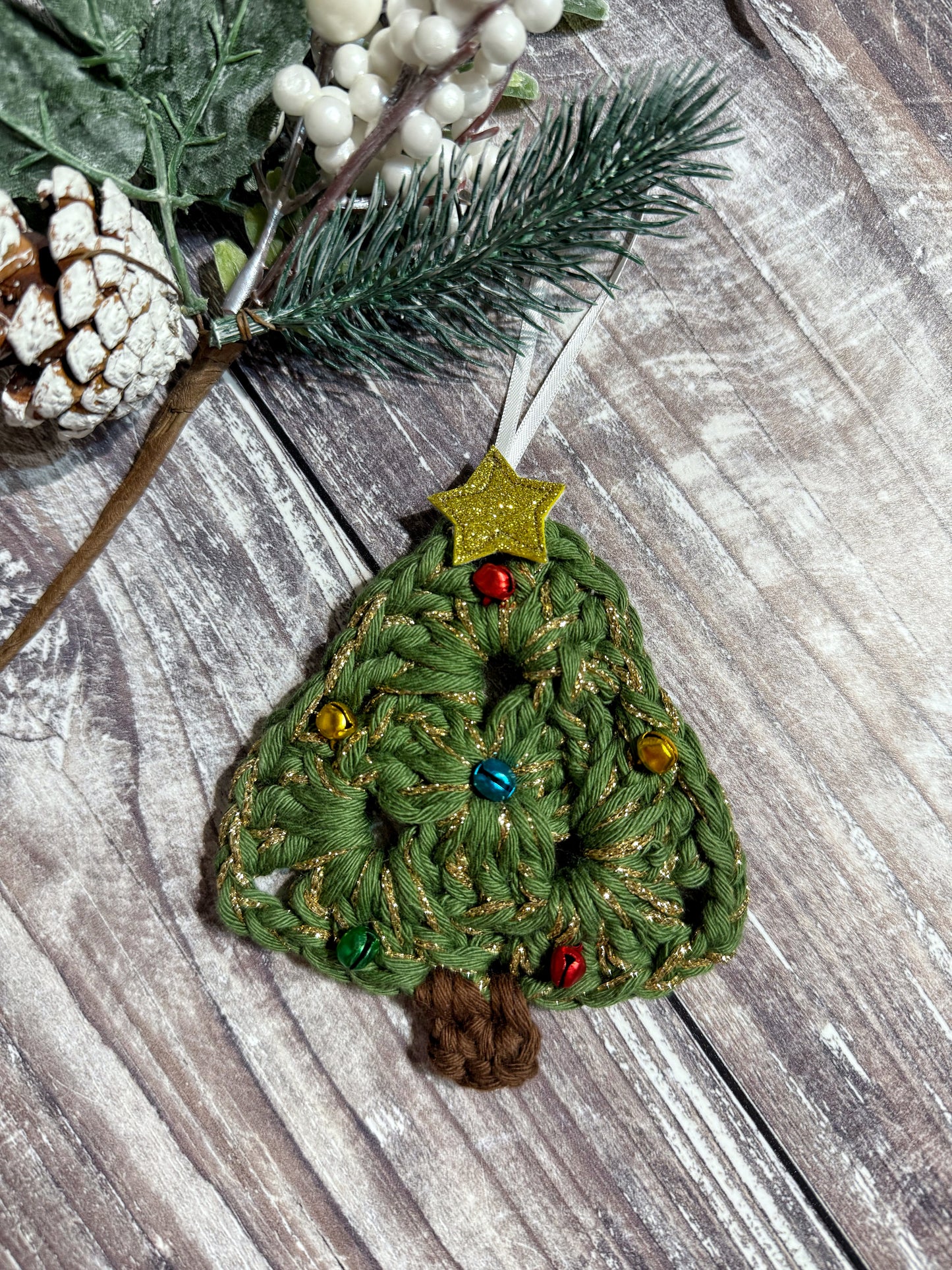 Crochet Christmas Tree Decoration