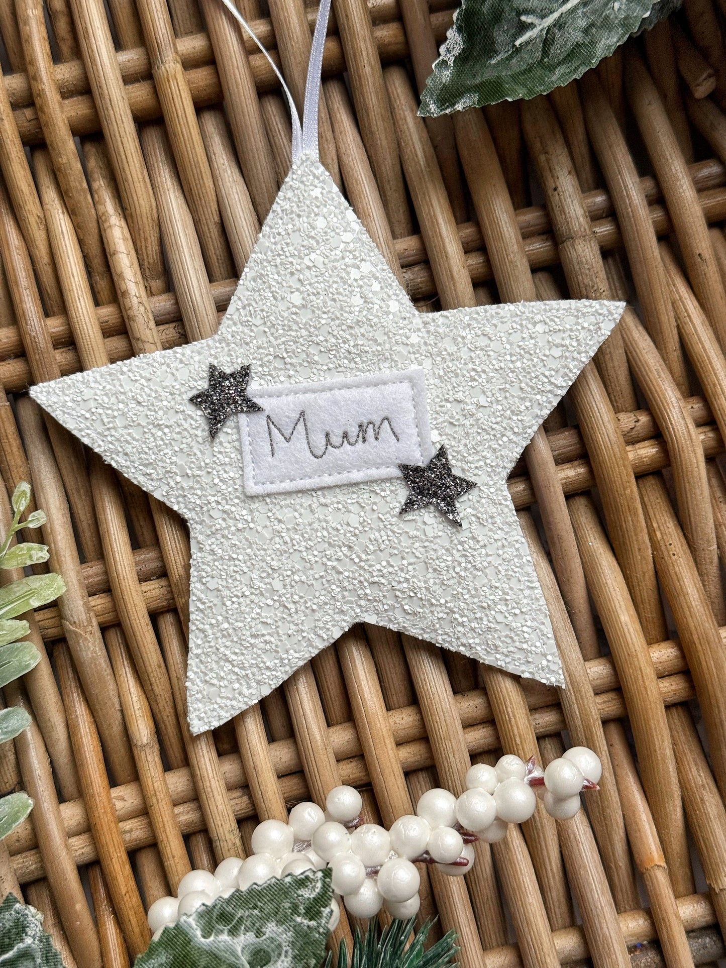 Memory Christmas Star Decoration | Tink and Reu