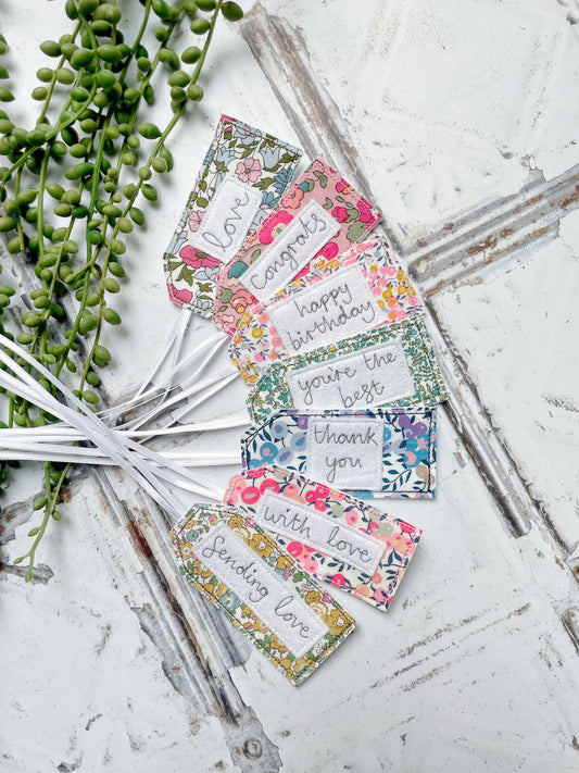 Personalised Liberty Gift Tag | Tink and Reu