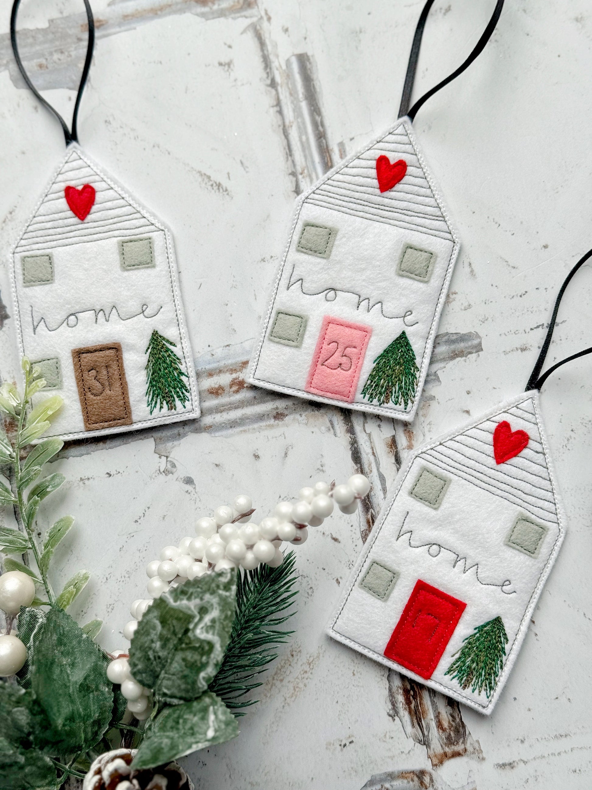 Personalised Scandi Festive House | Tink and Reu 