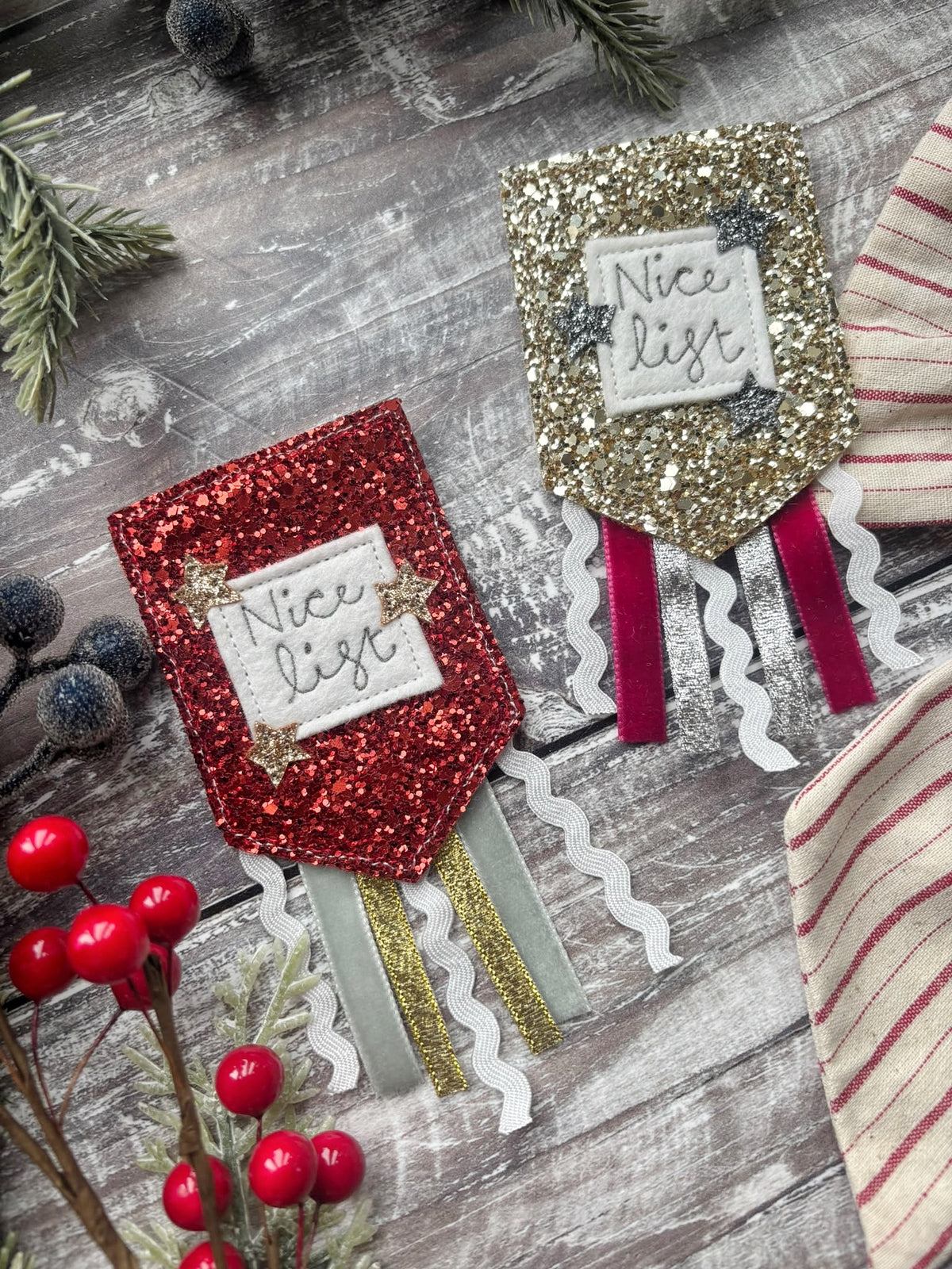 Nice List Badge, Christmas Eve Badge