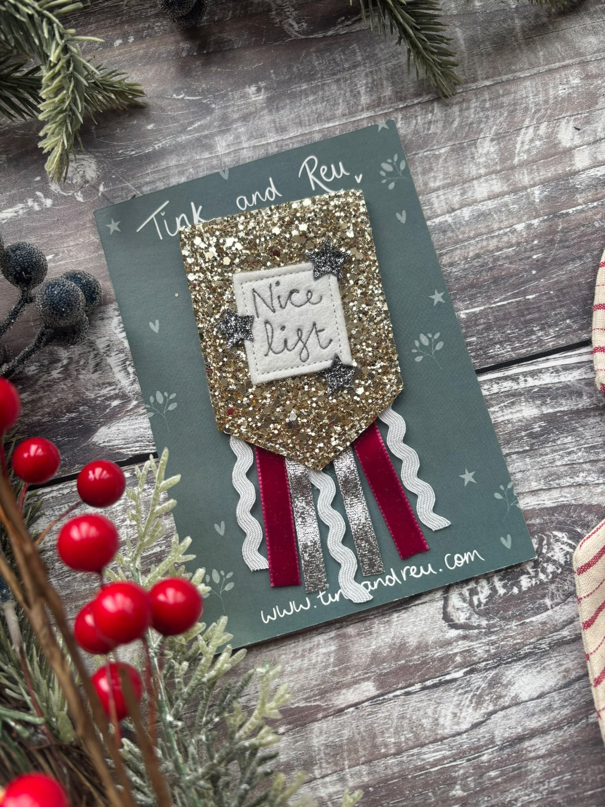 Nice List Badge, Christmas Eve Badge
