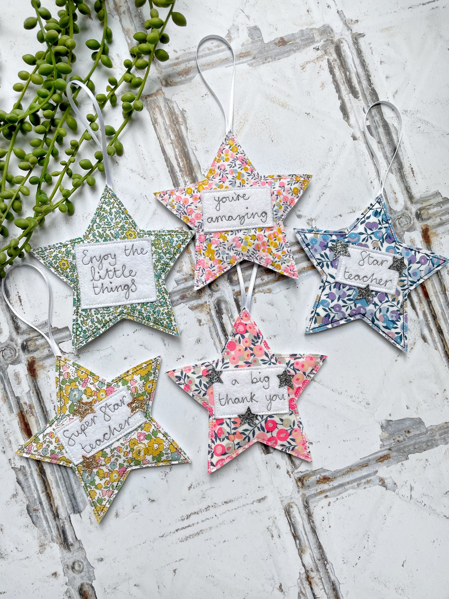 Personalised Liberty Star Decoration | Tink and Reu