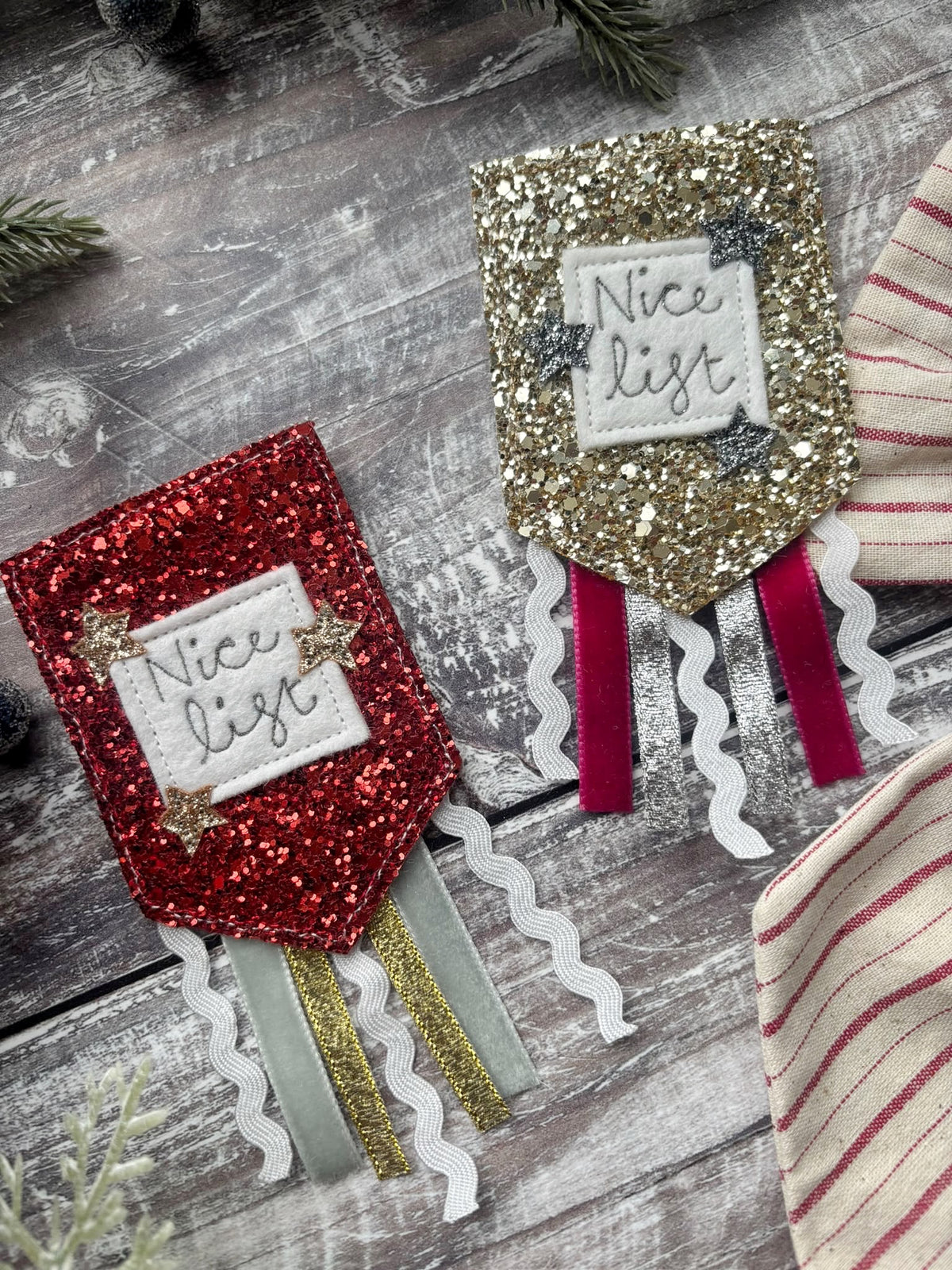 Nice List Badge, Christmas Eve Badge