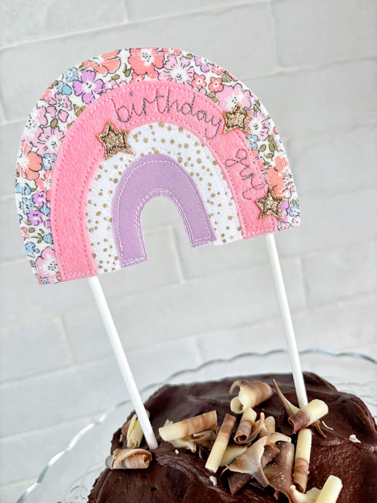Liberty Rainbow Celebration Cake Topper | Tink and Reu