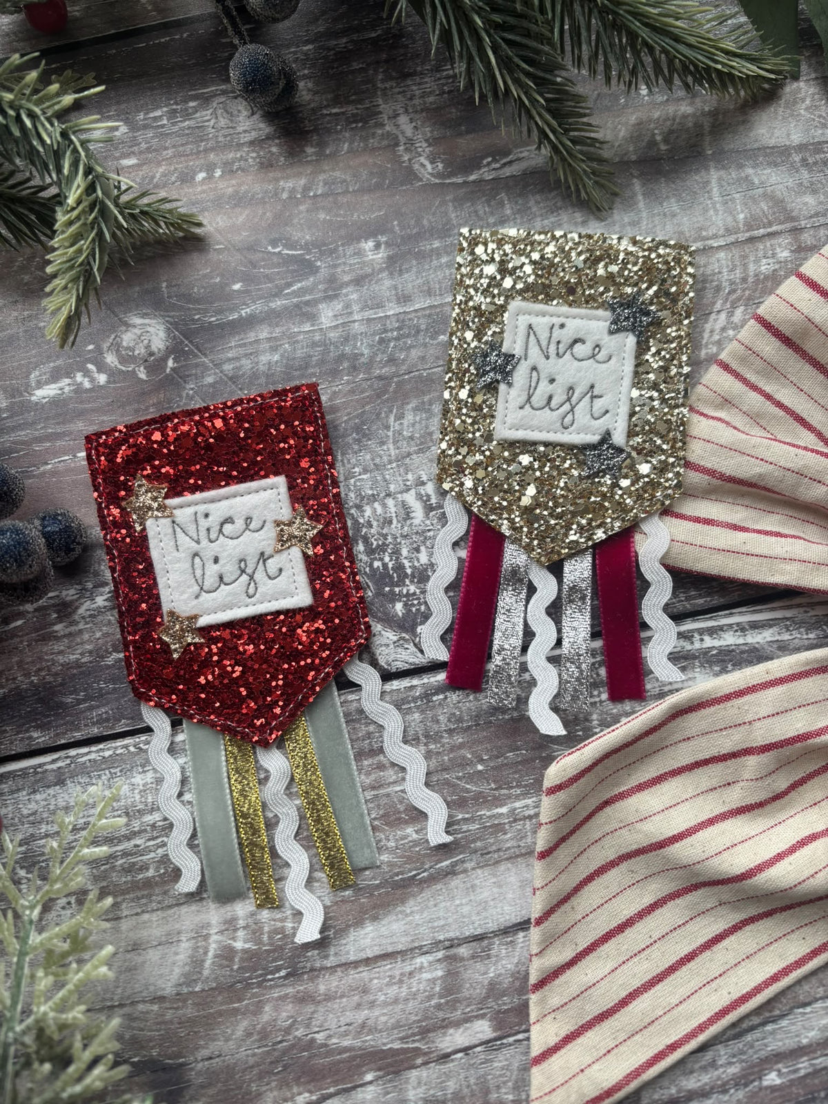 Nice List Badge, Christmas Eve Badge