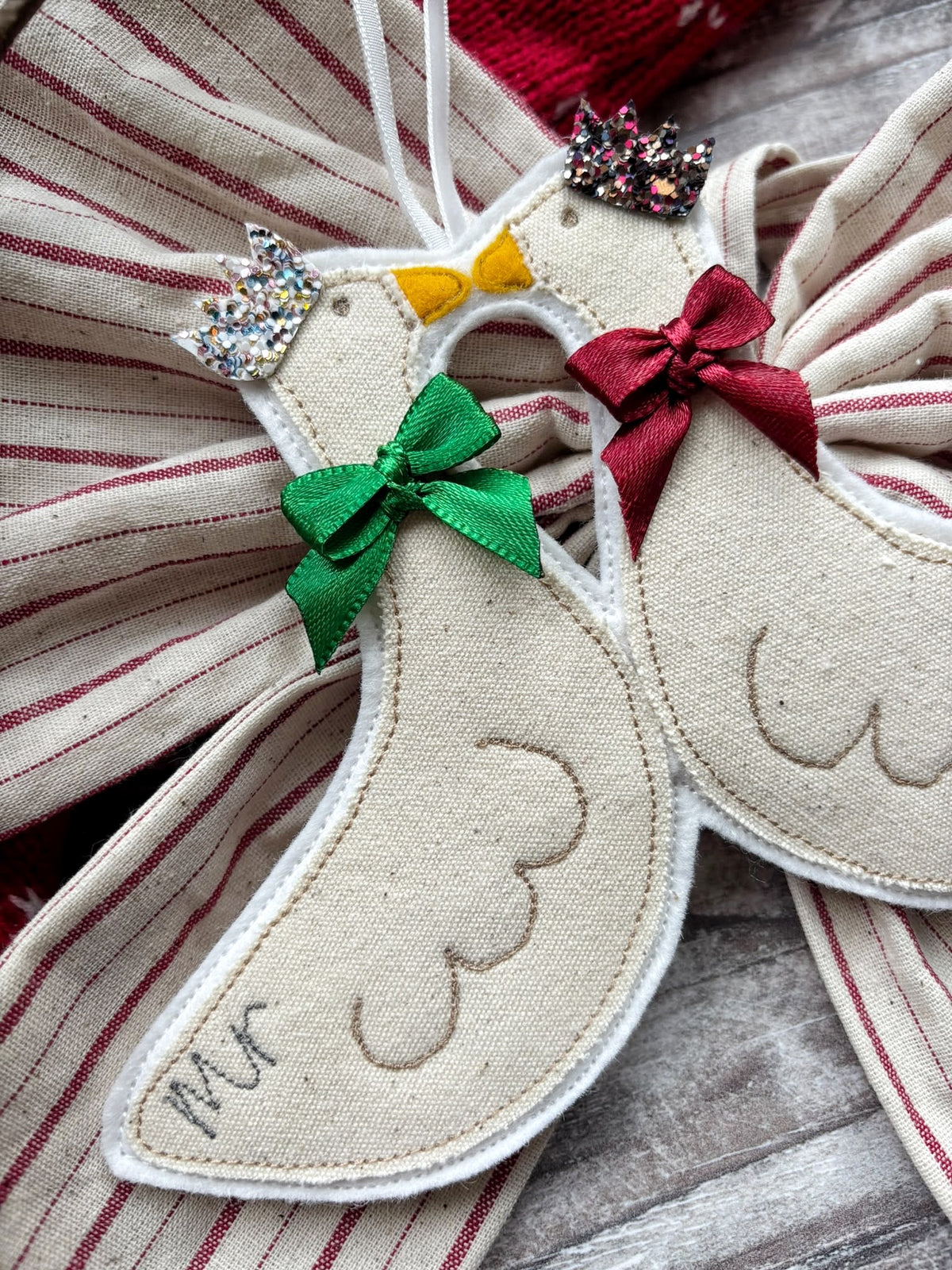 Mr & Mrs Goose Christmas Tree Decoration