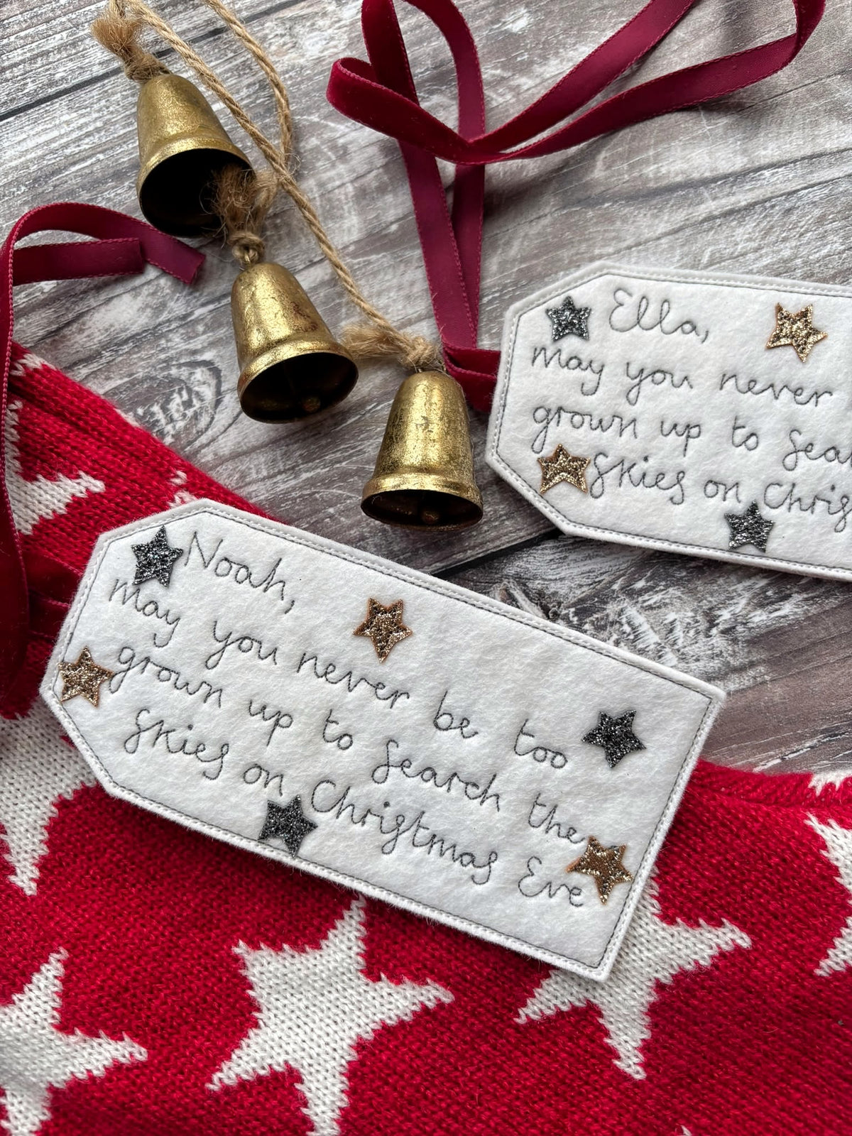 Christmas Eve Parcel Tag 